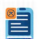 Abstract icon representing recruitment and talent sourcing.